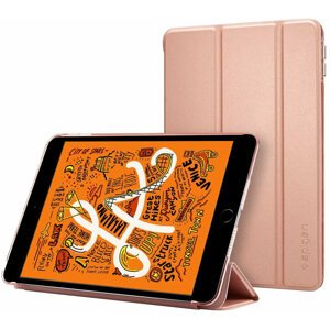 Spigen ochranné pouzdro Smart Fold Case pro Apple iPad mini 5 2019, zlato/růžová - 051CS26113