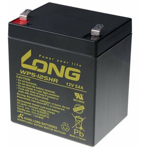 Avacom baterie Long 12V/5Ah, olověný akumulátor HighRate F2 - PBLO-12V005-F2AH