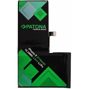 Patona baterie pro mobilní telefon iPhone X, 2716mAh 3,81V Li-Pol + nářadí PREMIUM - PT3217