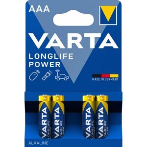 VARTA baterie Longlife Power AAA, 4ks - 4903121414