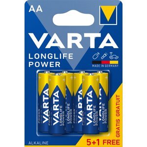 VARTA baterie Longlife Power AA, 5+1ks - 4906121496