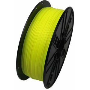 Gembird tisková struna (filament), PLA, 1,75mm, 1kg, fluorescentní žlutá - 3DP-PLA1.75-01-FY