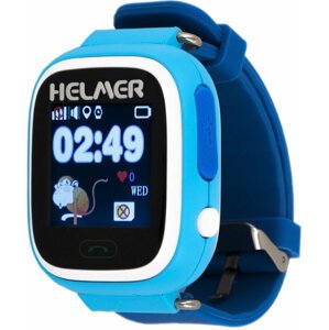 HELMER LK 703 dětské hodinky s GPS lokátorem, modré - LOKHEL1011