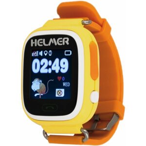 HELMERLK 703 dětské hodinky s GPS lokátorem, žluté - LOKHEL1015