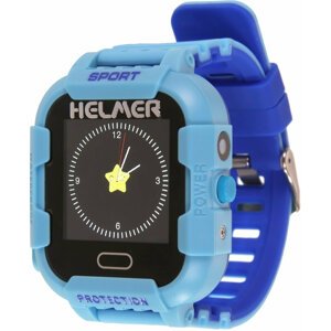 Helmer LK 708 dětské hodinky s GPS lokátorem s možností volání, vodotěsné, nárazuvzdorné, modré - LOKHEL1037