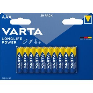 VARTA baterie Longlife Power 20 AAA (Double Blister) - 4903121420