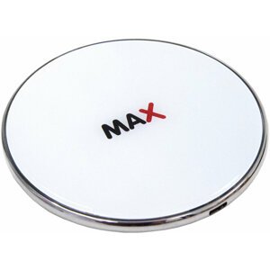 MAX bezdrátová nabíječka 7.5W/10W/15W, bílá - 1402599