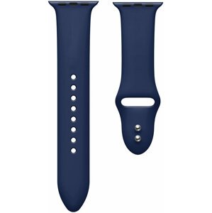 MAX silikonový řemínek pro Apple Watch 4/5, 44mm, modrá - 1407300
