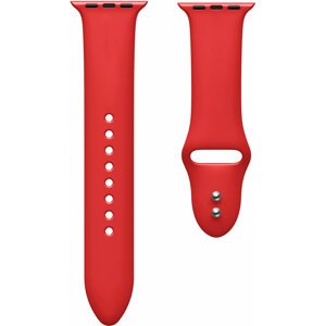 MAX silikonový řemínek pro Apple Watch 4/5, 40mm, červená - 1407308