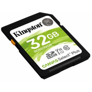 Kingston SDHC Canvas Select Plus 32GB 100MB/s UHS-I - SDS2/32GB