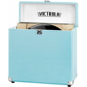 Victrola Retro Vinyl pouzdro, tyrkysová - VSC-20-TRQ