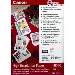 Canon Foto papír High Resolution HR-101N, A4, 200 ks, 106 g/m2 - 1033A001