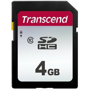 Transcend SDHC 4GB Class 10 - TS4GSDC300S