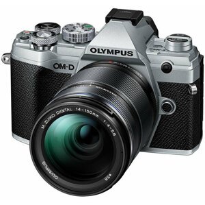 Olympus E-M5 Mark III + 14-150mm II, stříbrná/černá - V207091SE000