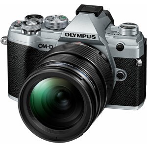 Olympus E-M5 Mark III + 12-40mm PRO, stříbrná/černá - V207090SE020