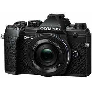 Olympus E-M5 Mark III + 14-42mm EZ, černá/černá - V207090BE030