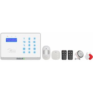 EVOLVEO Salvarix, bezdrátový WiFi&GSM alarm s čtečkou RFID - ALM303