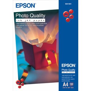 Epson Foto papír Photo Quality InkJet, A4, 100 ks, 100g/m2, matný - C13S041061