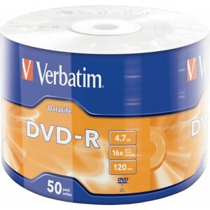 Verbatim DataLife 4,7GB 16x, wrap 50ks - 43791