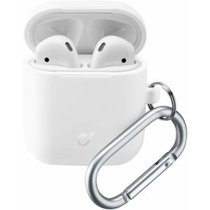 Cellularline Bounce ochranný kryt pro Apple AirPods, bílá - BOUNCEAIRPODSW