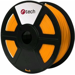 C-TECH tisková struna (filament), PETG, 1,75mm, 1kg, oranžová - 3DF-PETG1.75-O