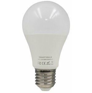 iQtech SmartLife chytrá žárovka, E27, LED, 9W, Wi-Fi, bílá - iQTWB011