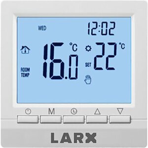 LARX termostat s tlačítky, LDC display - LARX-TERM-LCDTL-WIFI