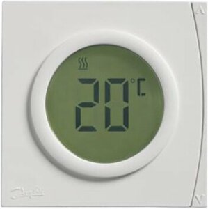 Danfoss prostorový termostat RET2000B s displejem, bílá - 087N6441