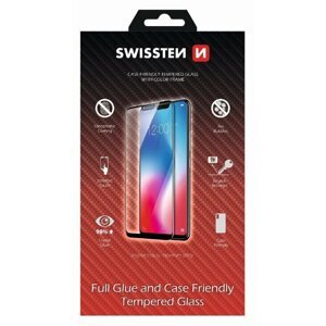 SWISSTEN ochranné sklo pro Huawei Y6 2019, case friendly, černá - 54501724