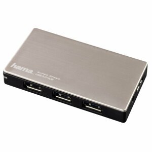 Hama USB 3.0 Hub 1:4 pro Ultrabooky s napájením - 54544