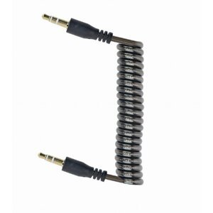 Gembird kabel CABLEXPERT propojovací jack 3,5mm, M/M, kroucený, 1.8m, černá - CCA-405-6