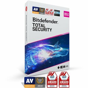 Bitdefender Total Security - 5 zařízení na 1 rok - BOX - TS01ZZCSN1205LEN_BOX