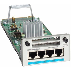 Cisco C9300-NM-4G=, síťový přepínací modul 1Gb Ethernet - C9300-NM-4G=