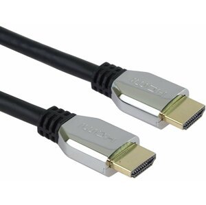PremiumCord kabel ULTRA HDMI 2.1, M/M, 8K@60Hz, High Speed + Ethernet, 0.5m, černá - kphdm21z05