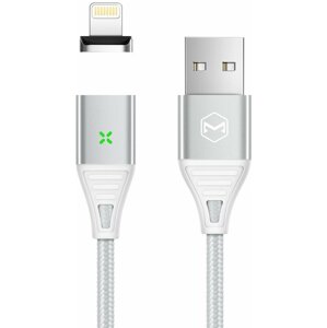 Mcdodo kabel Storm Series USB - Lightning, magnetický, M/M, stříbrná - CA-6311