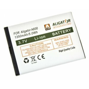 Aligator baterie pro A600/A670/A680, 1350mAh, Li-Ion - A600BAL