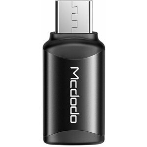 Mcdodo adaptér USB-C - microUSB, černá - OT-7690