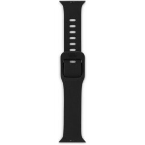 EPICO silikonový řemínek pro Apple Watch 38/40mm, černá - 41918101300001