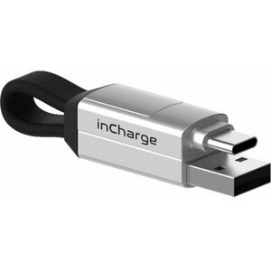 inCharge nabíjecí a datový kabel 6v1, stříbrná - RS-SIX02R