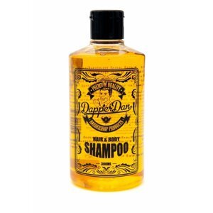 Šampon Dapper Dan, vlasy a tělo, pro muže, klasik, 300 ml - 0703694143854