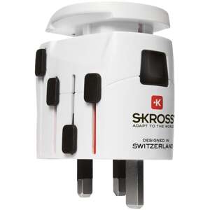 SKROSS cestovní adaptér World Pro, 6,3A max., univerzální pro celý svět - PA40