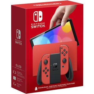 Nintendo Switch – OLED Model - Mario Red Edition, červená - NSH082