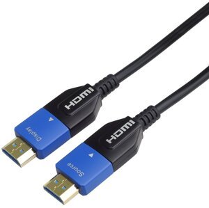 PremiumCord Ultra High Speed HDMI 2.1 optický kabel 8K@60Hz 4K@120Hz 5m zlacený - kphdm21m05