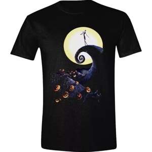 Tričko The Nightmare Before Christmas - Cemetery Moon (XL) - 05063376266895