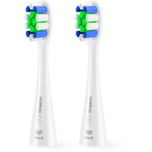 Niceboy ION Sonic Lite toothbrush heads 2 pcs Hard white - sonic-lite-hard-white