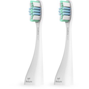 Niceboy ION Sonic Pro UV toothbrush heads 2 pcs Medium white - sonic-pro-uv-medium-white