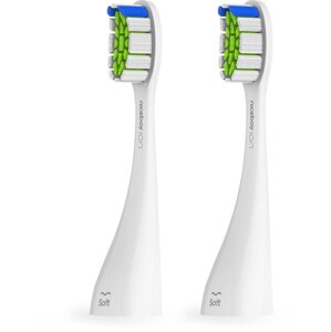 Niceboy ION Sonic Pro UV toothbrush heads 2 pcs Soft white - sonic-pro-uv-soft-white