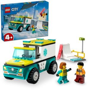 LEGO® City 60403 Sanitka a snowboardista - 60403