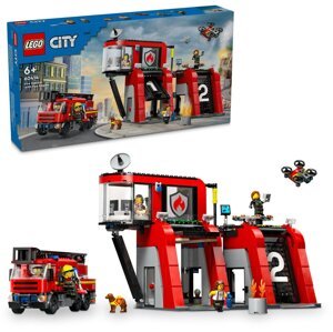 LEGO® City 60414 Hasičská stanice s hasičským vozem - 60414