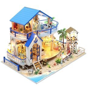 Stavebnice DvěDěti - Miniatura domečku Legenda o modrém moři - 2D13844